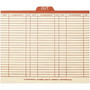 Smead Manila Out Guides, Printed Form Style, 1/5-Cut Top Tab, Out, 8.5 x 11, Manila, 100/Box View Product Image