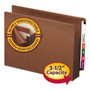 Smead Heavy-Duty Redrope End Tab TUFF Pockets, 3.5" Expansion, Letter Size, Redrope, 10/Box View Product Image