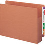 Smead Heavy-Duty Redrope End Tab TUFF Pockets, 3.5" Expansion, Letter Size, Redrope, 10/Box View Product Image