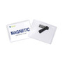 C-Line Magnetic Name Badge Holder Kit, Horizontal, 4w x 3h, Clear, 20/Box View Product Image