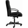 HON HVL601 Series Executive High-Back Chair, Supports Up to 250 lb, 17.44" to 20.94" Seat Height, Black View Product Image