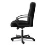 HON HVL601 Series Executive High-Back Chair, Supports Up to 250 lb, 17.44" to 20.94" Seat Height, Black (BSXVL601VA10) View Product Image