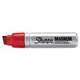 Sharpie Magnum Permanent Marker, Broad Chisel Tip, Red View Product Image