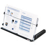 3M In-Line Freestanding Copyholder, 300 Sheet Capacity, Plastic, Black/Clear (MMMDH640) View Product Image