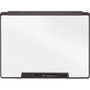 Motion Portable Dry Erase Board, 24 X 18, White, Black Frame (QRTMMP25) View Product Image