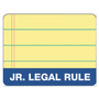 TOPS Docket Gold Ruled Perforated Pads, Narrow Rule, 50 Canary-Yellow 5 x 8 Sheets, 12/Pack (TOP63900) View Product Image