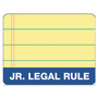 TOPS Docket Gold Ruled Perforated Pads, Narrow Rule, 50 Canary-Yellow 5 x 8 Sheets, 12/Pack View Product Image