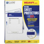 C-Line Top-Load No-Hole Sheet Protectors, Heavyweight, Clear, 2" Capacity, 25/Box View Product Image