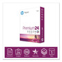 HP Papers Premium24 Paper, 98 Bright, 24 lb Bond Weight, 8.5 x 11, Ultra White, 500/Ream (HEW112400) View Product Image