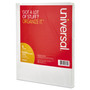Universal Deluxe Write-On/Erasable Tab Index, 5-Tab, 11 x 8.5, White, White Tabs, 1 Set (UNV20815) View Product Image