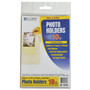 C-Line Peel and Stick Photo Holders, 4.38 x 6.5, Clear, 10/Pack View Product Image