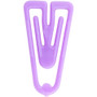 Baumgartens Plastiklips Paper Clips, Small, Smooth, Assorted Colors, 1,000/Box View Product Image