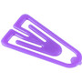 Baumgartens Plastiklips Paper Clips, Small, Smooth, Assorted Colors, 1,000/Box View Product Image