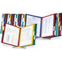 Durable InstaView Expandable Desktop Reference System, 10 Panels, Assorted Borders View Product Image
