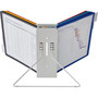 Durable InstaView Expandable Desktop Reference System, 10 Panels, Assorted Borders (DBL561200) View Product Image