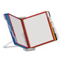 Durable InstaView Expandable Desktop Reference System, 10 Panels, Assorted Borders View Product Image