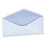 Universal Open-Side Security Tint Business Envelope, #10, Monarch Flap, Gummed Closure, 4.13 x 9.5, White, 500/Box (UNV35202) View Product Image