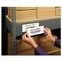 Avery Durable Permanent ID Labels with TrueBlock Technology, Laser Printers, 3.25 x 8.38, White, 3/Sheet, 50 Sheets/Pack View Product Image