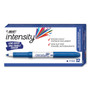BIC Intensity Low Odor Fine Point Dry Erase Marker, Fine Bullet Tip, Blue, Dozen (BICGDE11BE) View Product Image