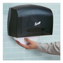Scott Essential Coreless Jumbo Roll Tissue Dispenser for Business, 14.25 x 6 x 9.75, Black (KCC09602) View Product Image