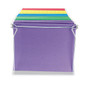 Universal Screw-Together Hanging Folder Frame, Letter Size, 23" to 26.77" Long, Silver View Product Image