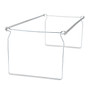 Universal Screw-Together Hanging Folder Frame, Letter Size, 23" to 26.77" Long, Silver (UNV17000) View Product Image