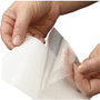 Smead Self-Adhesive Poly Pockets, Top Load, 4.06 x 3, Clear, 100/Box View Product Image