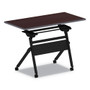 Alera Flip and Nest Table Base, 32.25w x 23.63d x 28.5h, Black (ALEVA7243BK) View Product Image