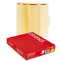 Universal Six-Section Classification Folders, 2" Expansion, 2 Dividers, 6 Fasteners, Letter Size, Manila Exterior, 15/Box View Product Image