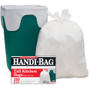 Berry Handi-Bag Flap Tie Tall Kitchen Bags - Small Size - 13 gal Capacity - 28" Length x 23.75" Width x 0.60 mil (15 Micron) Thickness - White - Hexene Resin Product Image 