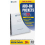 C-Line Peel and Stick Add-On Filing Pockets, 25", 11 x 8.5, 10/Pack View Product Image