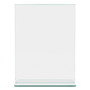 deflecto Superior Image Premium Green Edge Sign Holders, 8.5 x 11 Insert, Clear/Green View Product Image