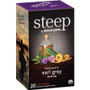 Steep by Bigelow Organic Earl Grey Black Tea Bag - Black Tea - 1.3 oz - 20 Teabag - GMO Free - Kosher Product Image 