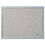 MasterVision Designer Fabric Bulletin Board, 24 x 18, Gray Surface, Gray MDF Wood Frame (BVCFB0470608) View Product Image