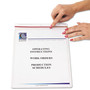 C-Line Industrial Zipper Seal Shop Ticket Holders, Vinyl, Clear, 55", 9 x 12, 15/Box View Product Image