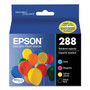 Epson T288120-BCS DURABrite Ultra Ink, Black/Cyan/Magenta/Yellow (EPST288120BCS) View Product Image