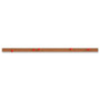 Universal Cork Bulletin Bar, 1" x 18", Brown/Silver View Product Image