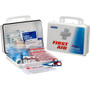 First Aid Only 25 Person Office First Aid Kit - 135 x Piece(s) For 25 x Individual(s) - 10" Height x 3" Width7" Length - Plastic Case Product Image 