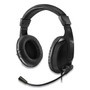 Adesso Xtream H5 Binaural Over The Head Multimedia Headset with Mic, Black View Product Image