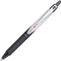 VBall RT Retractable Rolling Ball Pens - 0.5 mm Extra Fine Pen Point - Refillable - Retractable - Black Ink - Black Barrel Product Image 