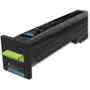 Lexmark Unison Original Extra High Yield Laser Toner Cartridge - Cyan - 1 Each - (LEX82K1XC0) Product Image 