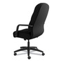 HON Pillow-Soft 2090 Series Executive High-Back Swivel/Tilt Chair, Supports Up to 300 lb, 17" to 21" Seat Height, Black (HON2091CU10T) View Product Image