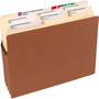Smead Recycled Top Tab File Pockets, 3.5" Expansion, Letter Size, Redrope, 25/Box View Product Image