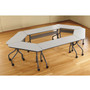 Iceberg OfficeWorks Mobile Training Table, Rectangular, 60" x 18" x 29", Gray/Charcoal View Product Image