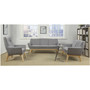 Lorell Quintessence Collection Upholstered Loveseat (LLR68962) View Product Image