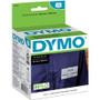 Dymo Non-Adhesive LabelWriter Name Badge Labels - 2 7/16" Width x 4 3/16" Length - Rectangle - White - 250 / Roll Product Image 