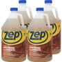 Zep Hardwood & Laminate Floor Cleaner - 128 fl oz (4 quart) - Fresh Scent - Non-sticky - Brown Bottle Product Image 