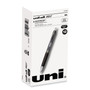 uniball 207 Signo Gel Ultra Micro Gel Pen, Retractable, Extra-Fine 0.38 mm, Black Ink, Clear/Black Barrel (UBC1790922) View Product Image