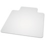 ES Robbins Natural Origins Chair Mat with Lip For Hard Floors, 36 x 48, Clear View Product Image