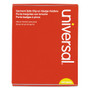 Universal Clear Badge Holders w/Garment-Safe Clips, 2 1/4 x 3 1/2, White Inserts, 50/Box View Product Image